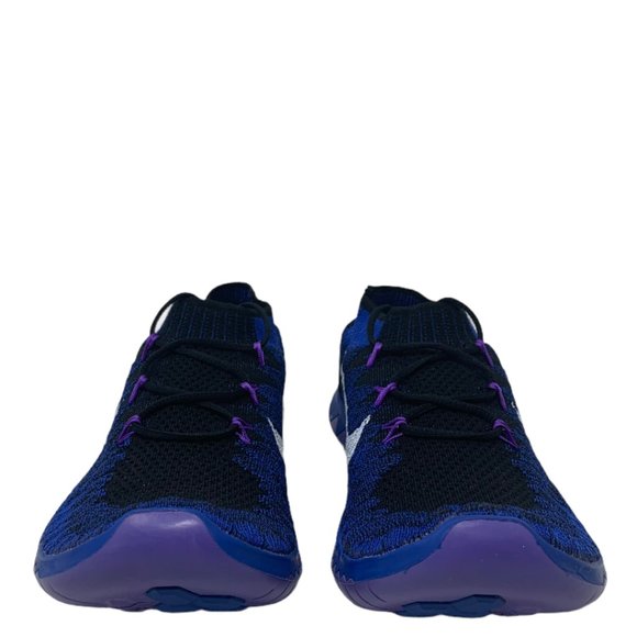 New Nike Free 3.0 Flyknit 636231-014 Royal/Black/White/Multicolor Sneakers Sz 9 - Picture 5 of 13